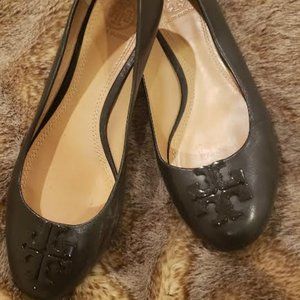 Tory Burch , 7 1/2 black leather